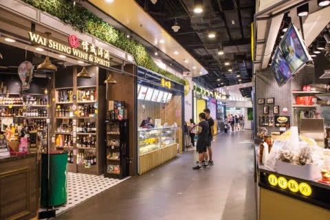 Wide range of trade mix in Link REIT renovated fresh markets. Wide range of trade mix in Link REIT renovated fresh markets.